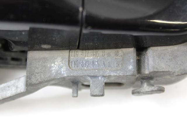 ZUNANJA KLJUKA ZADNJA LEVA VRATA OEM N. 7H0837205DGRU ORIGINAL REZERVNI DEL VOLKSWAGEN TOURAN 1T2 MK1 R1 (2006 - 2010)DIESEL LETNIK 2009