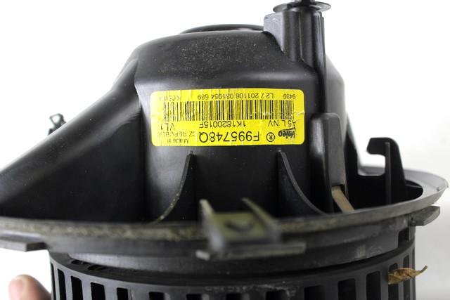 VENTILATOR  KABINE  OEM N. 1K1820015F ORIGINAL REZERVNI DEL VOLKSWAGEN TOURAN 1T2 MK1 R1 (2006 - 2010)DIESEL LETNIK 2009