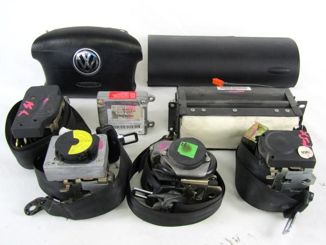 KIT AIRBAG KOMPLET OEM N. 7939 KIT AIRBAG COMPLETO ORIGINAL REZERVNI DEL VOLKSWAGEN PASSAT B5 3B2 3B5 BER/SW (08/1996 - 11/2000)DIESEL LETNIK 1998