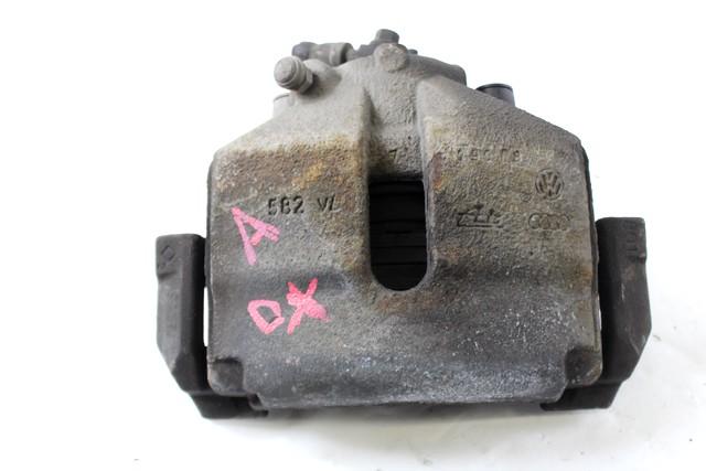 SPREDNJE DESNE ZAVORNE CELJUSTI  OEM N. 1K0615124E ORIGINAL REZERVNI DEL VOLKSWAGEN TOURAN 1T2 MK1 R1 (2006 - 2010)DIESEL LETNIK 2009