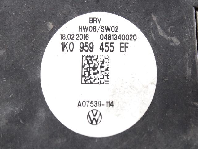 VENTILATOR HLADILNIKA OEM N. 1K0959455EF ORIGINAL REZERVNI DEL VOLKSWAGEN TOURAN 1T2 MK1 R1 (2006 - 2010)DIESEL LETNIK 2009