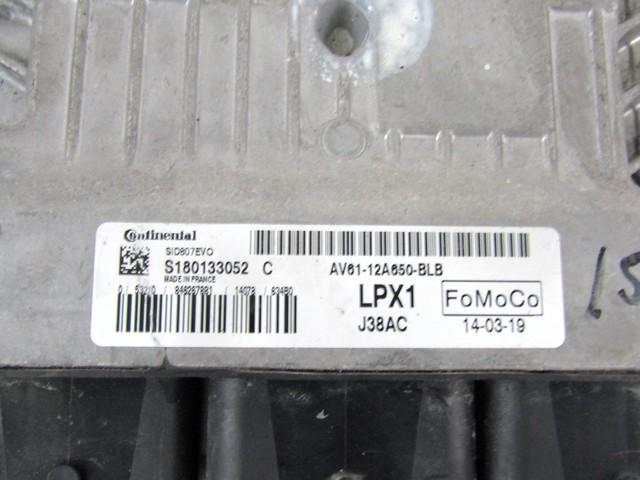 KOMPLET ODKLEPANJE IN VZIG  OEM N. 77 KIT ACCENSIONE AVVIAMENTO ORIGINAL REZERVNI DEL FORD CMAX GRAND CMAX MK2 DXA-CB7 DXA-CEU (2010 - 03/2015) DIESEL LETNIK 2014