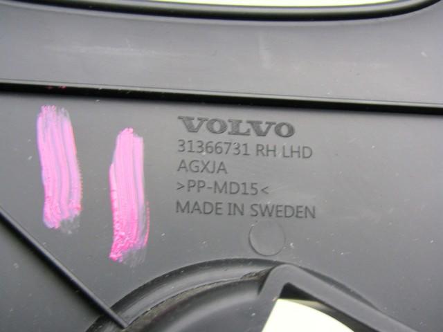 MONTA?NI DELI /  ARMATURNE PLOSCE SPODNJI OEM N. 31366731 ORIGINAL REZERVNI DEL VOLVO V90 MK2 (DAL 2016)DIESEL LETNIK 2016