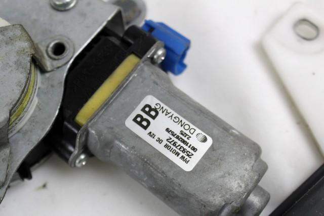 MEHANIZEM DVIGA SPREDNJIH STEKEL  OEM N. 8513 SISTEMA ALZACRISTALLO PORTA ANTERIORE ELETTRI ORIGINAL REZERVNI DEL CHEVROLET CAPTIVA MK1R C140 (2011 - 2016) DIESEL LETNIK 2013