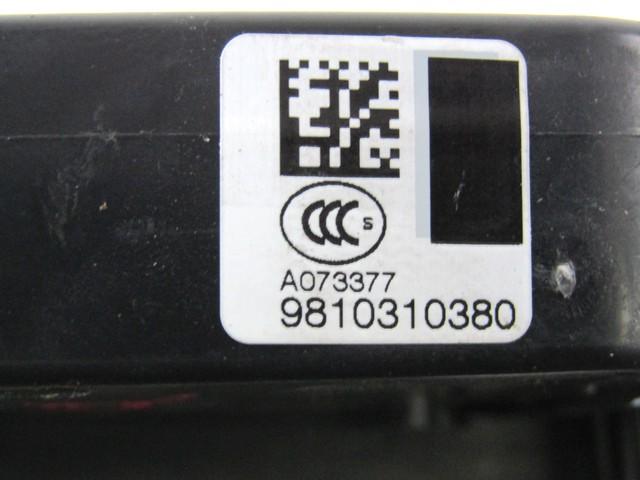 CENTRALNO ZAKLEPANJE PREDNIH LEVIH VRAT OEM N. 9810310380 ORIGINAL REZERVNI DEL CITROEN C4 PICASSO/GRAND PICASSO MK2 (2013 - 2022) DIESEL LETNIK 2015