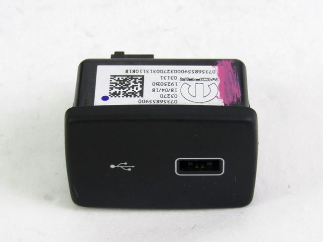 USB / AUX OEM N. 7356855900 ORIGINAL REZERVNI DEL CITROEN JUMPER MK3 (DAL 2014) DIESEL LETNIK 2018