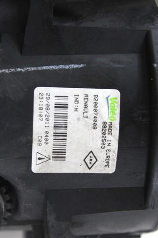 LEVA MEGLENKA OEM N. 8200074008 ORIGINAL REZERVNI DEL DACIA SANDERO MK1 (2008 - 2012) DIESEL LETNIK 2011