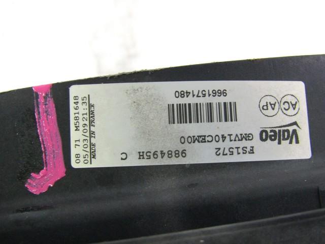 VENTILATOR HLADILNIKA OEM N. 9661571480 ORIGINAL REZERVNI DEL PEUGEOT 308 4A 4B 4C 4E 4H MK1 BER/SW/CC (2007 - 2013) DIESEL LETNIK 2009