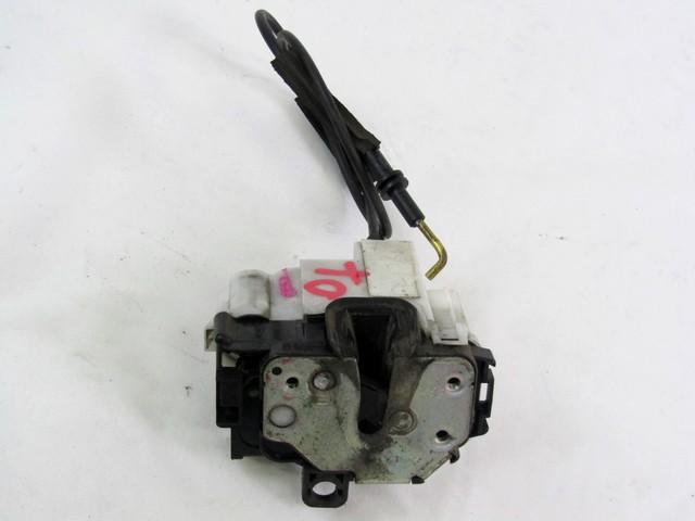 CENTRALNI ZAKLEP SPREDNJIH VRAT  OEM N. 51827593 ORIGINAL REZERVNI DEL FIAT 500 CINQUECENTO 312 MK3 (2007 - 2015) BENZINA LETNIK 2010