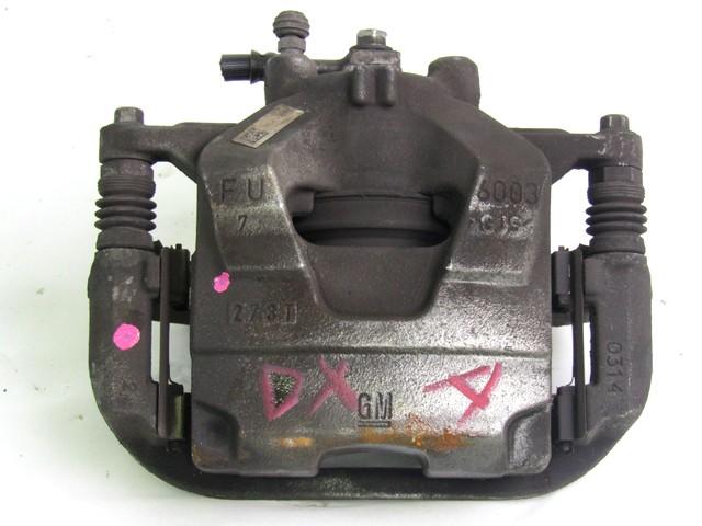 SPREDNJE DESNE ZAVORNE CELJUSTI  OEM N. 13430603 ORIGINAL REZERVNI DEL OPEL ASTRA J P10 5P/3P/SW (2010 - 2015) DIESEL LETNIK 2016