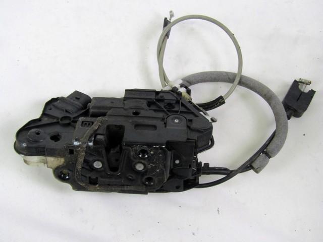 CENTRALNO ZAKLEPANJE PREDNIH LEVIH VRAT OEM N. 5N1837015A ORIGINAL REZERVNI DEL SEAT IBIZA 6J5 6P1 MK4 BER/SW (2008 - 2012)BENZINA LETNIK 2009