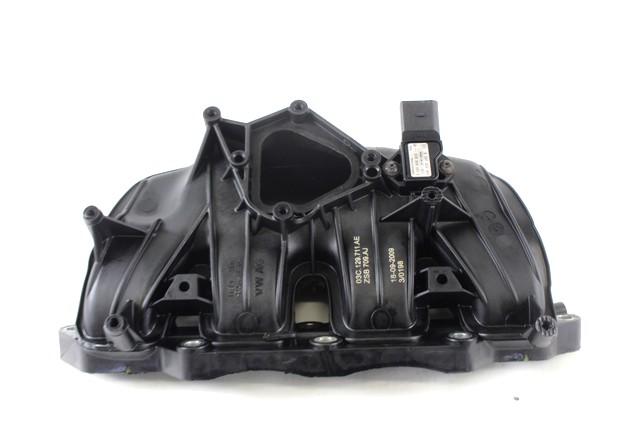 SESALNI KOLEKTOR OEM N. 03C129711AE ORIGINAL REZERVNI DEL VOLKSWAGEN SCIROCCO 137 138 MK3 (10/2008 - 06-2014)BENZINA LETNIK 2009