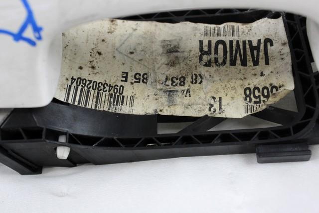 ZUNANJA KLJUKA SPREDNJA LEVA VRATA OEM N. 1K8837205FGRU ORIGINAL REZERVNI DEL VOLKSWAGEN SCIROCCO 137 138 MK3 (10/2008 - 06-2014)BENZINA LETNIK 2009