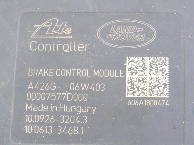 ABS AGREGAT S PUMPO OEM N. (D)6G9N-2C405-DF ORIGINAL REZERVNI DEL LAND ROVER FREELANDER L359 3/5 PORTE (2006 - 2012)DIESEL LETNIK 2007