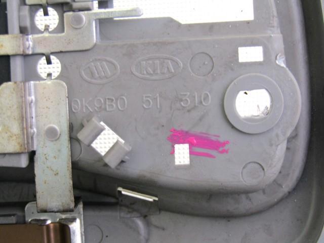 NOTRANJA SVETILA OEM N. 0K9B051310 ORIGINAL REZERVNI DEL KIA RIO MK1 DC (2000 - 2005)BENZINA LETNIK 2001