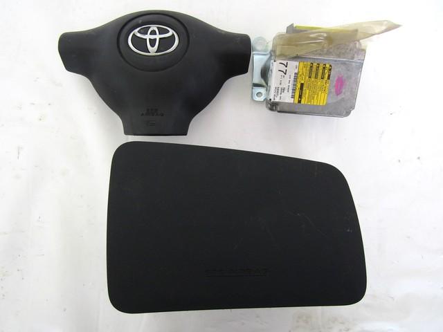 89170-0D100 KIT AIRBAG TOYOTA YARIS 1.0 B 48KW 5M 5P (2003) RICAMBIO USATO 45130-0D101-B0 