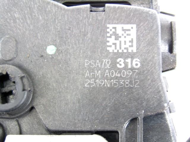 CENTRALNA KLJUCAVNICA ZADJIH LEVIH VRAT OEM N. 9800624880 ORIGINAL REZERVNI DEL CITROEN C3 MK2 SC (2009 - 2016) BENZINA LETNIK 2010