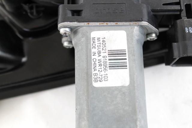 MEHANIZEM DVIGA SPREDNJIH STEKEL  OEM N. 70 SISTEMA ALZACRISTALLO PORTA ANTERIORE ELETTRICO ORIGINAL REZERVNI DEL FORD CMAX GRAND CMAX MK2 DXA-CB7 DXA-CEU (2010 - 03/2015) DIESEL LETNIK 2015