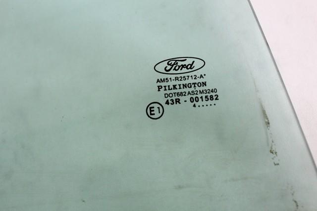 STEKLO ZADNJIH DESNIH VRAT OEM N. AM51-R25712-A ORIGINAL REZERVNI DEL FORD CMAX GRAND CMAX MK2 DXA-CB7 DXA-CEU (2010 - 03/2015) DIESEL LETNIK 2015