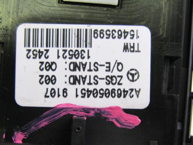 RAZLICNA STIKALA  OEM N. A2469050451 ORIGINAL REZERVNI DEL MERCEDES CLASSE B W246 (2011 - 2018)DIESEL LETNIK 2013