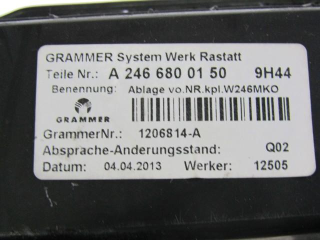 SREDINSKA KONZOLA  OEM N. A2466804971 ORIGINAL REZERVNI DEL MERCEDES CLASSE B W246 (2011 - 2018)DIESEL LETNIK 2013