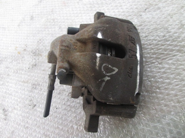 SPREDNJE DESNE ZAVORNE CELJUSTI  OEM N. 7M0615124B ORIGINAL REZERVNI DEL VOLKSWAGEN SHARAN 7M8 7M9 7M6 (1995 - 6/2000)DIESEL LETNIK 2000