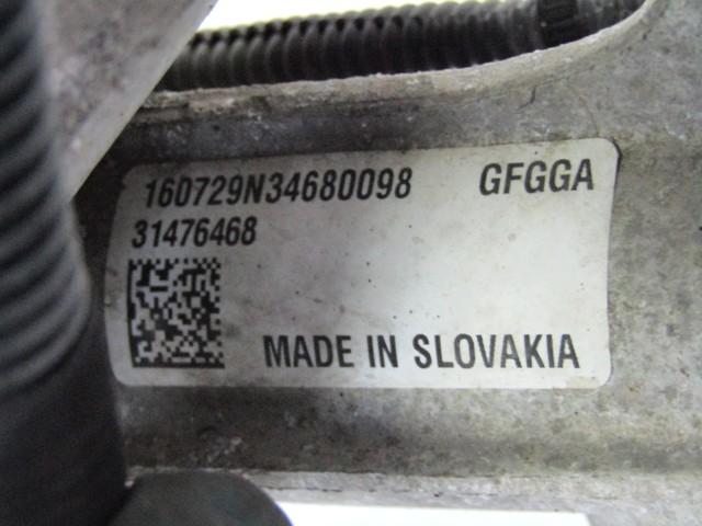 KRMILJENJE OEM N. 31476468 ORIGINAL REZERVNI DEL VOLVO V40 MK1 525 526 (2012 - 2016)DIESEL LETNIK 2016