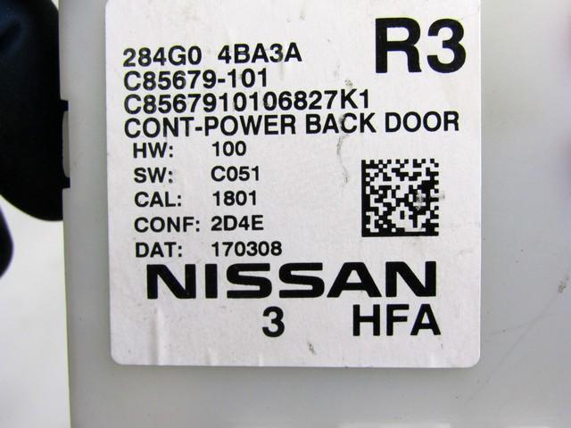 RAZNE KRMILNE ENOTE  OEM N. 284G0-4BA3A ORIGINAL REZERVNI DEL NISSAN X-TRAIL T32 R MK3 R (2017 - 2020) DIESEL LETNIK 2018