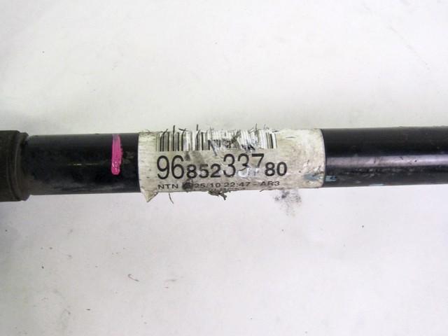 LEVA SPREDNJA POGONSKA GRED  OEM N. 9685233780 ORIGINAL REZERVNI DEL CITROEN C3 MK2 SC (2009 - 2016) BENZINA/GPL LETNIK 2010