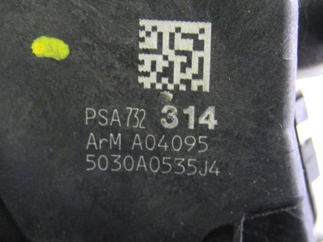 CENTRALNA KLJUCAVNICA ZADJIH LEVIH VRAT OEM N. 9800624880 ORIGINAL REZERVNI DEL CITROEN C3 MK2 SC (2009 - 2016) BENZINA/GPL LETNIK 2010