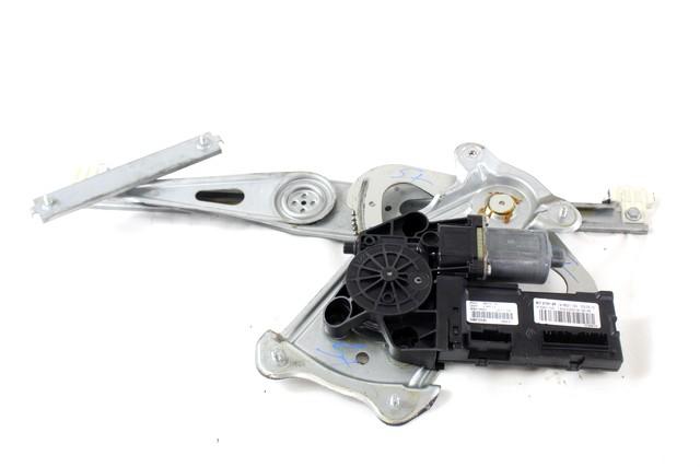 MEHANIZEM DVIGA SPREDNJIH STEKEL  OEM N. 29962 SISTEMA ALZACRISTALLO PORTA ANTERIORE ELETTR ORIGINAL REZERVNI DEL RENAULT MEGANE MK3 BZ0/1 B3 DZ0/1 KZ0/1 BER/SPORTOUR/ESTATE (2009 - 2015) DIESEL LETNIK 2010