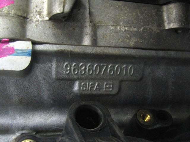 MOTOR OEM N. NFU ORIGINAL REZERVNI DEL CITROEN C3 / PLURIEL MK1 (2002 - 09/2005) BENZINA LETNIK 2004