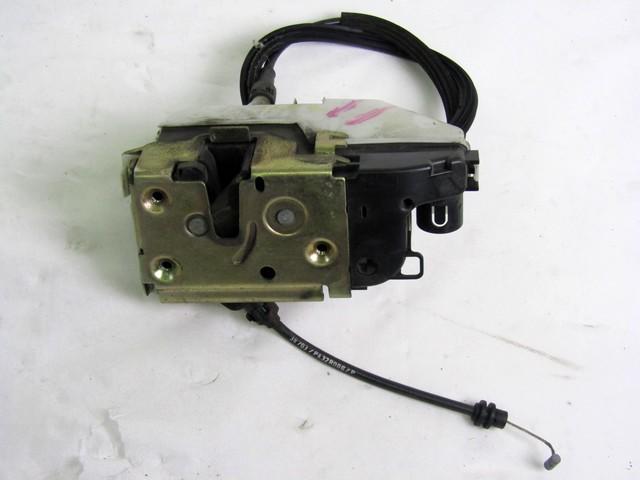 CENTRALNI ZAKLEP SPREDNJIH VRAT  OEM N. 9136P9 ORIGINAL REZERVNI DEL CITROEN C3 / PLURIEL MK1 (2002 - 09/2005) BENZINA LETNIK 2004