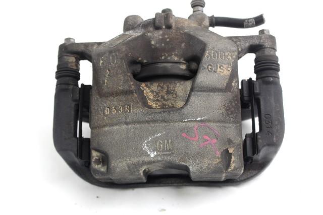 SPREDNJE LEVE ZAVORNE CELJUSTI  OEM N. 13372769 ORIGINAL REZERVNI DEL OPEL ASTRA J P10 5P/3P/SW (2010 - 2015) DIESEL LETNIK 2013