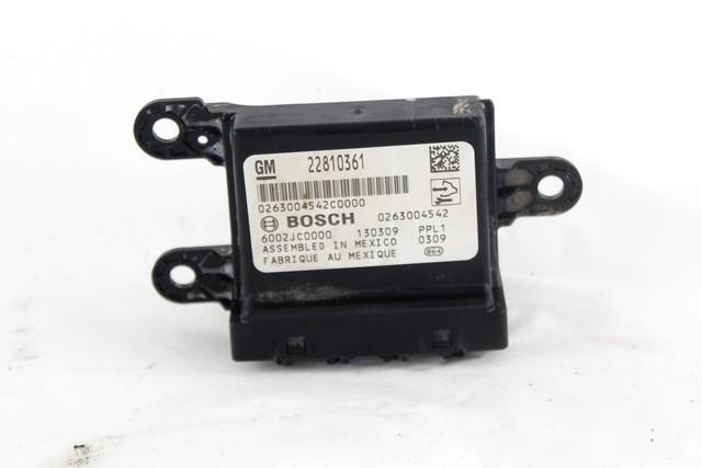 ECU PARKIRNI SENZORJI OEM N. 22810361 ORIGINAL REZERVNI DEL OPEL ASTRA J P10 5P/3P/SW (2010 - 2015) DIESEL LETNIK 2013