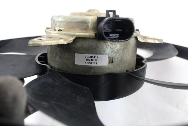 VENTILATOR HLADILNIKA OEM N. 51829971 ORIGINAL REZERVNI DEL FIAT PANDA 169 (2003 - 08/2009) BENZINA LETNIK 2006