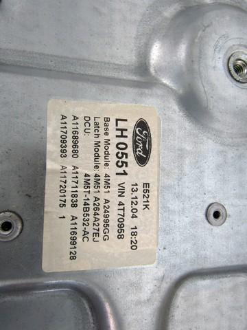 MEHANIZEM ZA ZADNJA VRATA  OEM N. 3M51-R27001-BD ORIGINAL REZERVNI DEL FORD FOCUS DA HCP DP MK2 BER/SW (2005 - 2008) DIESEL LETNIK 2005