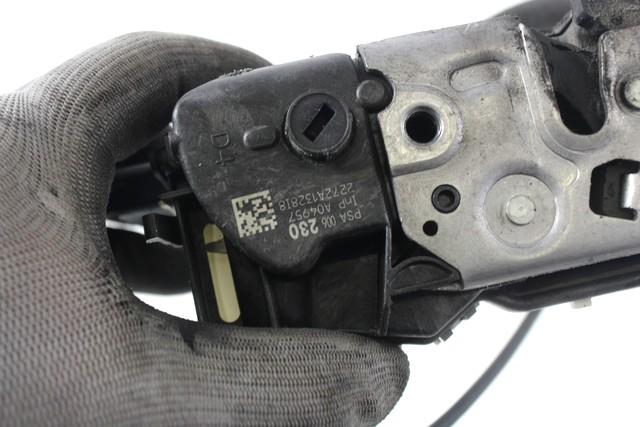 CENTRALNI ZAKLEP SPREDNJIH VRAT  OEM N. 9800623080 ORIGINAL REZERVNI DEL PEUGEOT 5008 0U 0E MK1 (2009 - 2013) DIESEL LETNIK 2012