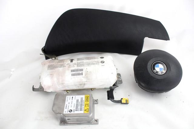 KIT AIRBAG KOMPLET OEM N. 18288 KIT AIRBAG COMPLETO ORIGINAL REZERVNI DEL BMW SERIE 3 E46 BER/SW/COUPE/CABRIO LCI R (2002 - 2005) DIESEL LETNIK 2005