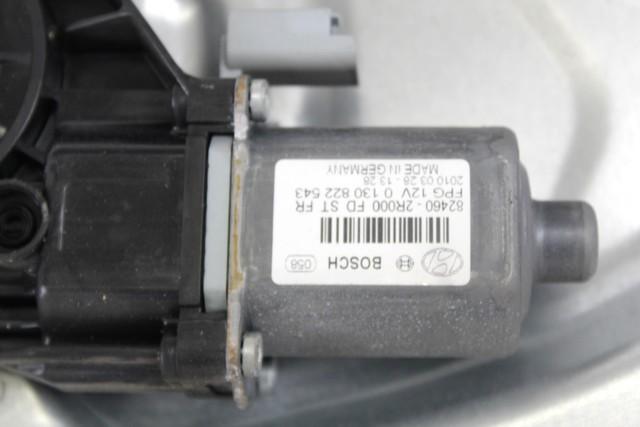 MEHANIZEM DVIGA SPREDNJIH STEKEL  OEM N. 28583 SISTEMA ALZACRISTALLO PORTA ANTERIORE ELETTR ORIGINAL REZERVNI DEL HYUNDAI I30 FD MK1 (2007 - 2011)DIESEL LETNIK 2010