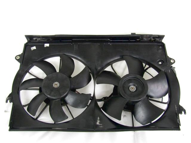 VENTILATOR HLADILNIKA OEM N. 1671127120 ORIGINAL REZERVNI DEL TOYOTA COROLLA VERSO E12 (2001 - 2004) DIESEL LETNIK 2002