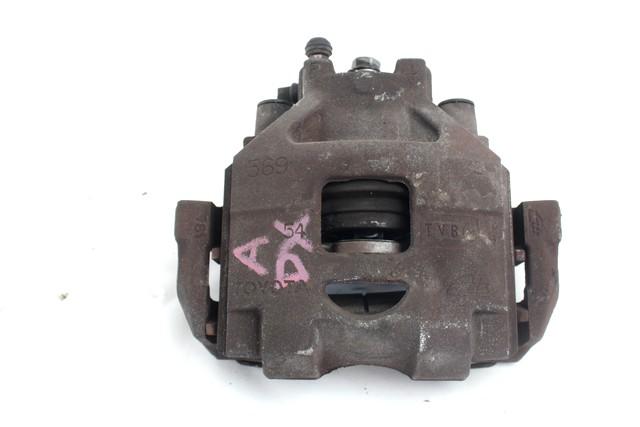 SPREDNJE DESNE ZAVORNE CELJUSTI  OEM N. 477300D070 ORIGINAL REZERVNI DEL TOYOTA YARIS P9 MK2 R (2009 - 2011)BENZINA LETNIK 2010