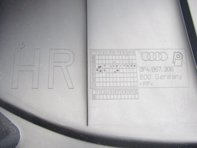 VRATNI PANEL OEM N. PNPDTADA38PRBR5P ORIGINAL REZERVNI DEL AUDI A3 MK2R 8P 8PA 8P1 8P7 (2008 - 2012)DIESEL LETNIK 2011