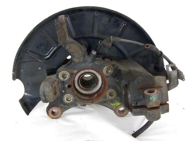 LEVI VRTLJIVI LEZAJ / PESTO KOLESA Z LEZAJEM SPREDAJ OEM N. 1K0407255AA ORIGINAL REZERVNI DEL AUDI A3 MK2R 8P 8PA 8P1 8P7 (2008 - 2012)DIESEL LETNIK 2011