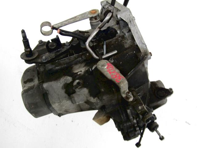 ROCNI MENJALNIK OEM N. 9651708710 CAMBIO MECCANICO ORIGINAL REZERVNI DEL PEUGEOT 206 PLUS T3E 2EK 2AC (2009 - 2012) BENZINA/GPL LETNIK 2010