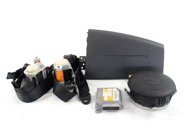 KIT AIRBAG KOMPLET OEM N. 503 KIT AIRBAG COMPLETO ORIGINAL REZERVNI DEL CHEVROLET MATIZ M200 (2005 - 2010) BENZINA/GPL LETNIK 2008