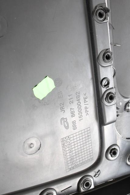 VRATNI PANEL OEM N. PNPSTVWPOLO6R1BR5P ORIGINAL REZERVNI DEL VOLKSWAGEN POLO 6R1 6C1 (06/2009 - 02/2014) DIESEL LETNIK 2010