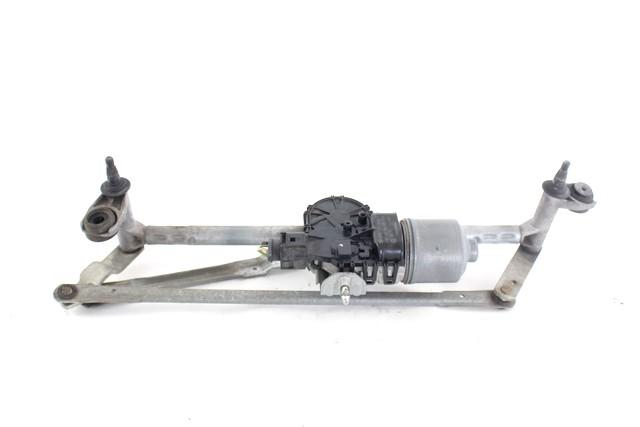 MOTORCEK PREDNJIH BRISALCEV OEM N. 6R1955119A ORIGINAL REZERVNI DEL VOLKSWAGEN POLO 6R1 6C1 (06/2009 - 02/2014) DIESEL LETNIK 2010