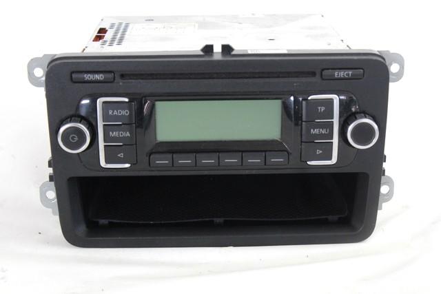 RADIO CD / OJACEVALNIK / IMETNIK HIFI OEM N. 1K8597691 ORIGINAL REZERVNI DEL VOLKSWAGEN POLO 6R1 6C1 (06/2009 - 02/2014) DIESEL LETNIK 2010