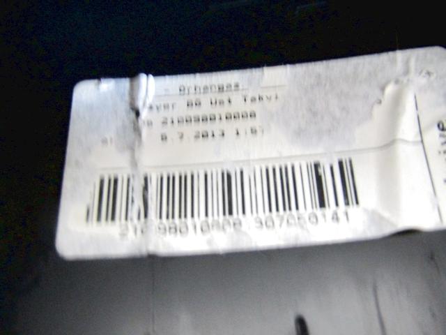 MONTA?NI DELI /  ARMATURNE PLOSCE SPODNJI OEM N. 682409146R ORIGINAL REZERVNI DEL RENAULT CLIO BH KH MK4 (2012 - 2019)DIESEL LETNIK 2013